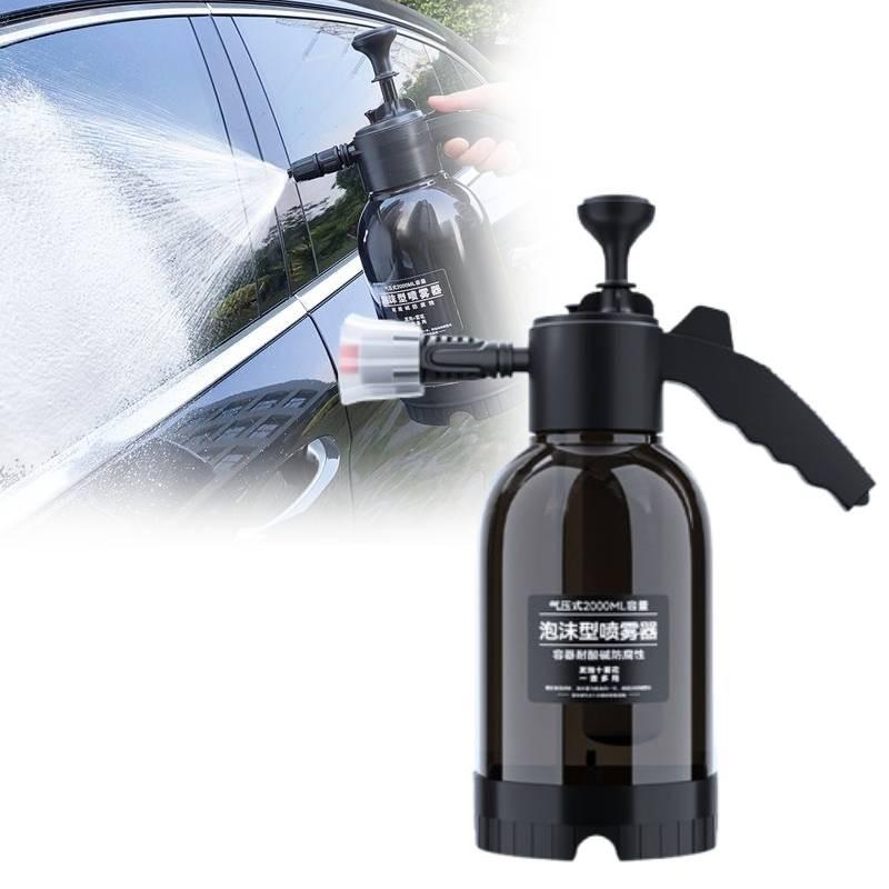 Car Wash 2l Pump Foam Sprayer Hand Held Spray Bottle Detailes Tools Washing