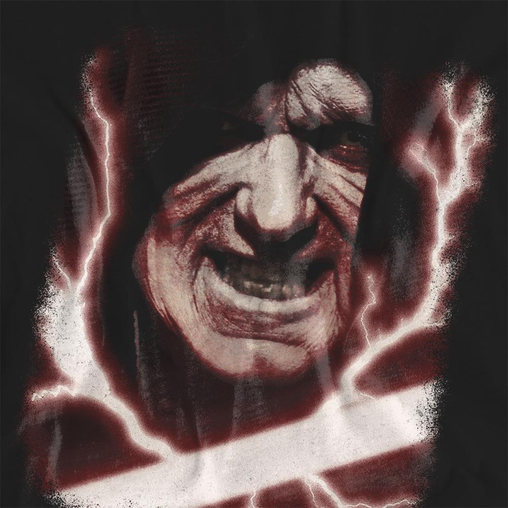 STAR WARS Damen/Damen Sheev Palpatine Großes Gesicht T-Shirt