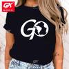 Premium Cotton T Shirt New Protect The Ocean Go T Shirts Protect The CutePrint Tops Female Casual ONeck Lady Female Unisex Tees