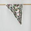 Twill Light Luxury High Sense Simulation Silk Headscarf Waist Triangle Scarf Silk Scarf Multi-Function