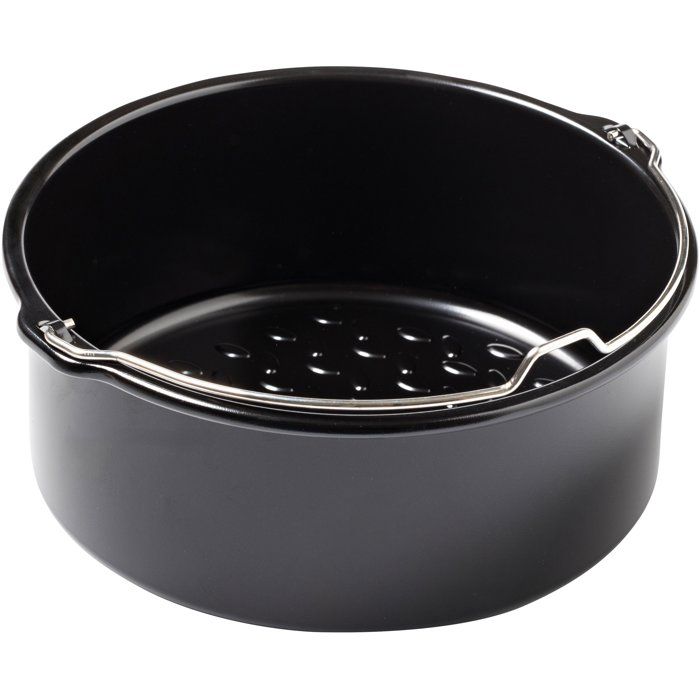 Plat rond avec anse - PYREX - Glide 20x19 cm - anti-adhésif - air fryer - sans PFAS