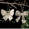 Creative Gold Christmas Hanging Decoration Angel Snowflake Butterfly Dragonfly Christmas Tree Ornament Festival Favors Shopwindo