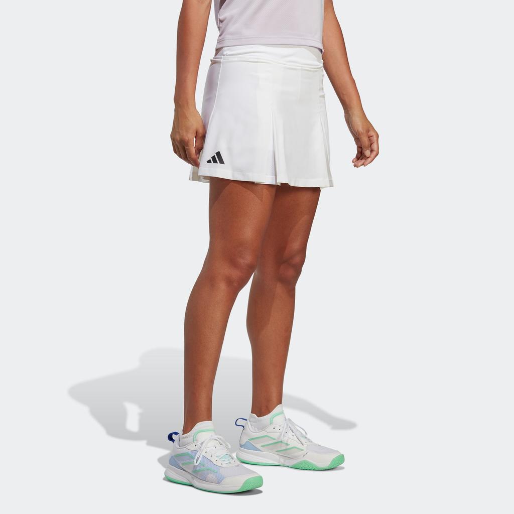 Adidas Club Pleated Tennis Skirt Women Bottoms White HT7184