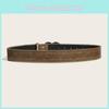 Retro Heart Shaped Rivet Belt Pu Leather Alloy Snap Closure Men Streetwear Teens