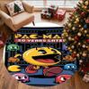 PAC Pattern Round Rug, Indoor/Outdoor Mat, for Picnic, Gameroom, Bedroom, Office, Living Room, Home Decor Carpet, Birthday Gift