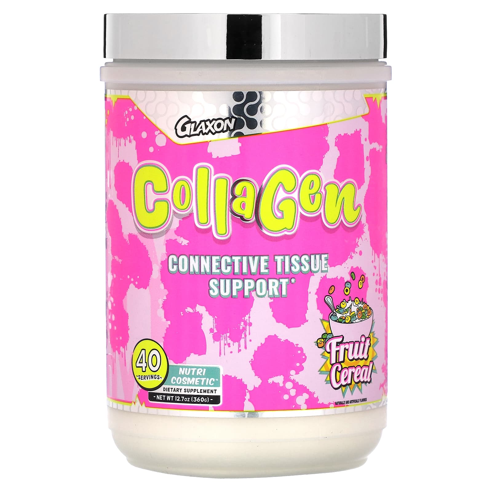 

Collagen, Fruit Cereal, 360G(12.7Oz)