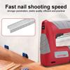 Electric Nailer Gun Stapler Furniture Staple Guns USB Rechargeable Lithium Battery for Frame Woodworking Power Tools 4.2V