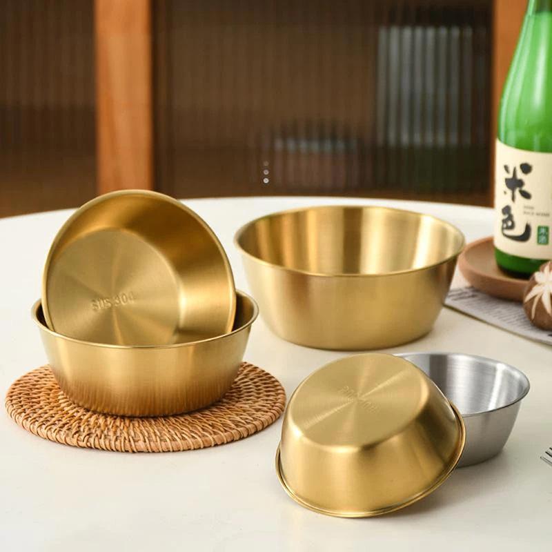 10.5/12/13Cm Stainless Steel Salad Bowls Fruit Vegetable Noodle Container Egg Flour Cooking Mixing Bowl For Kitchen Tableware