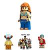 Set aus 15 One Piece Piraten-Bausteinen Chopper Luffy Zoro Robin Franky und mehr!