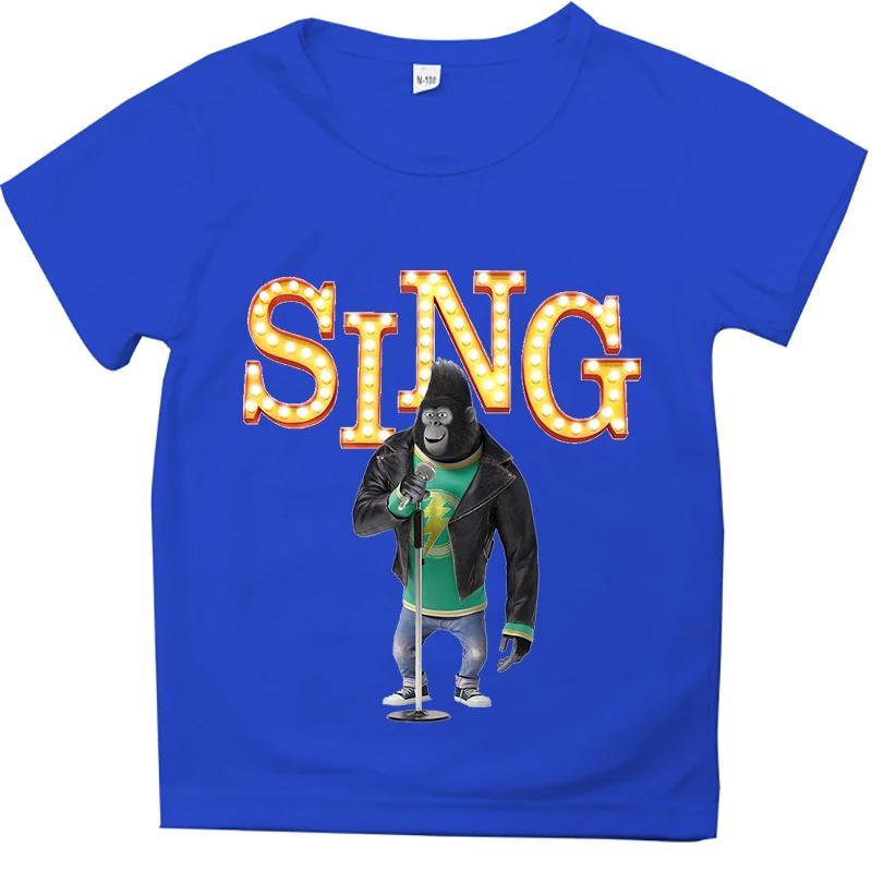 Funny Johnny Sing Graphic Kids T Shirt Boys Casual ONeck Short Sleeve Tees Cartoon Clothes Tops Fashion Anime TShirts Children 100