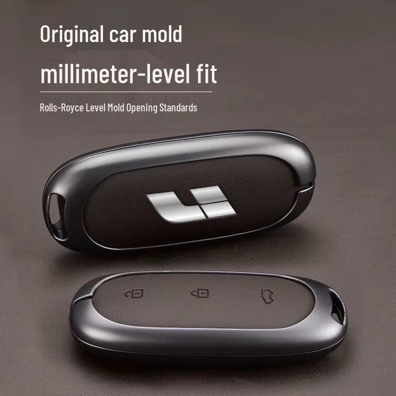 Ideal L6 to L9 Car Key Case: Premium Metal Protective Shell for Men and Women