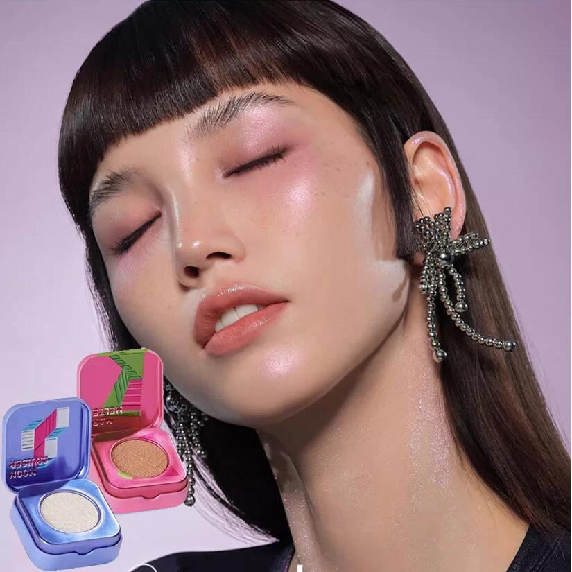 Kaleidos Highlighting Chameleon Diamond Face Highlighter & Glitter Highlight Chrome Chameleon Metallic Makeup