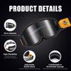 Motorcycle Goggles Photochromic 3 IN 1 Retro Cycling Sunglasses Anti-Fog Windproof Polarized Motocross Riding Glasses