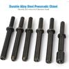 7 Pcs Great Heavy Duty Smoothing Pneumatic Air Rivet Hammer Tools Kit
