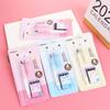 0.38mm Erasable Fountain Pen (1 Pen 4 Ink Sacs 1 Pen Cap) Ink Writing Pen Fountain Pen Set  Office