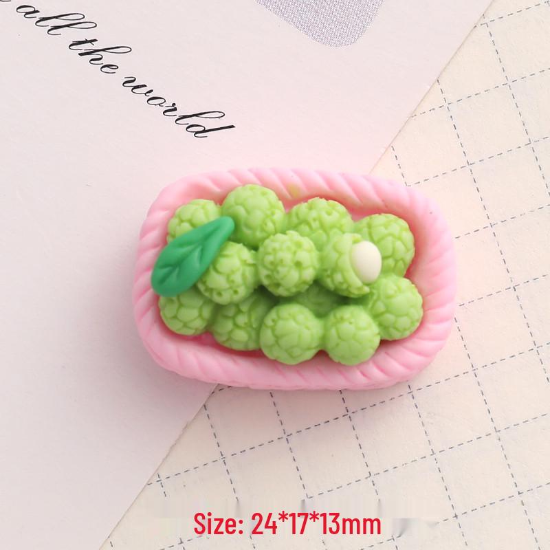 3D Fruit Basket Stickers & Magnets: Realistic DIY Accessories for Phone Cases, Cups, & More