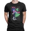 Nowość Koszulki Deltarune Kris i Ralsei Męskie z Okrągłym Dekoltem z Czystej Bawełny Koszulki z Krótkim Rękawem T-Shirt Plus Size Topy