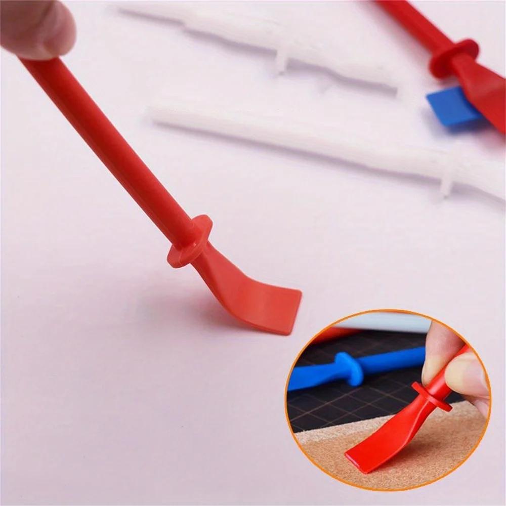 5/10pcs Leather Glue Spreader PP Glue Brush Handheld Portable Cleaner for Wallet Leather Wallet Handicraft Crafts Making Supply