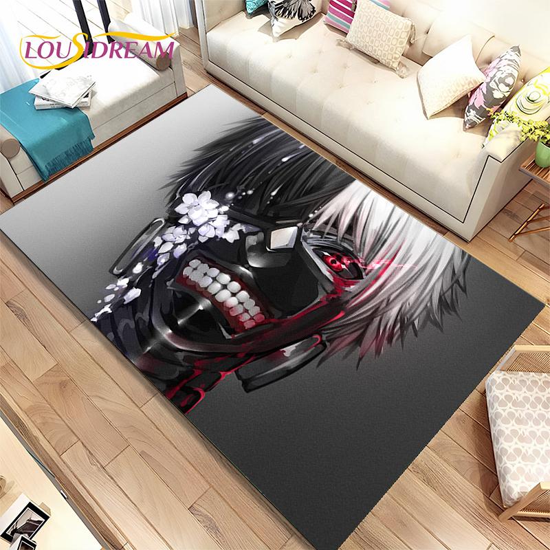 Anime Tokyo Ghoul Carpet Kitchen MatEntrance Doormat Bedroom Floor Decoration Living Room Carpet Bathroom Anti-slip Rug