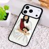 Jesus Couple Amen Cruz Amor Phone Case for iPhone 17 Air 16 15 11 12 14 13 Pro Max Shockproof Cover