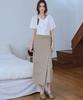 LUSIDA Ailee Draped Wrap Skirt_2 Colors