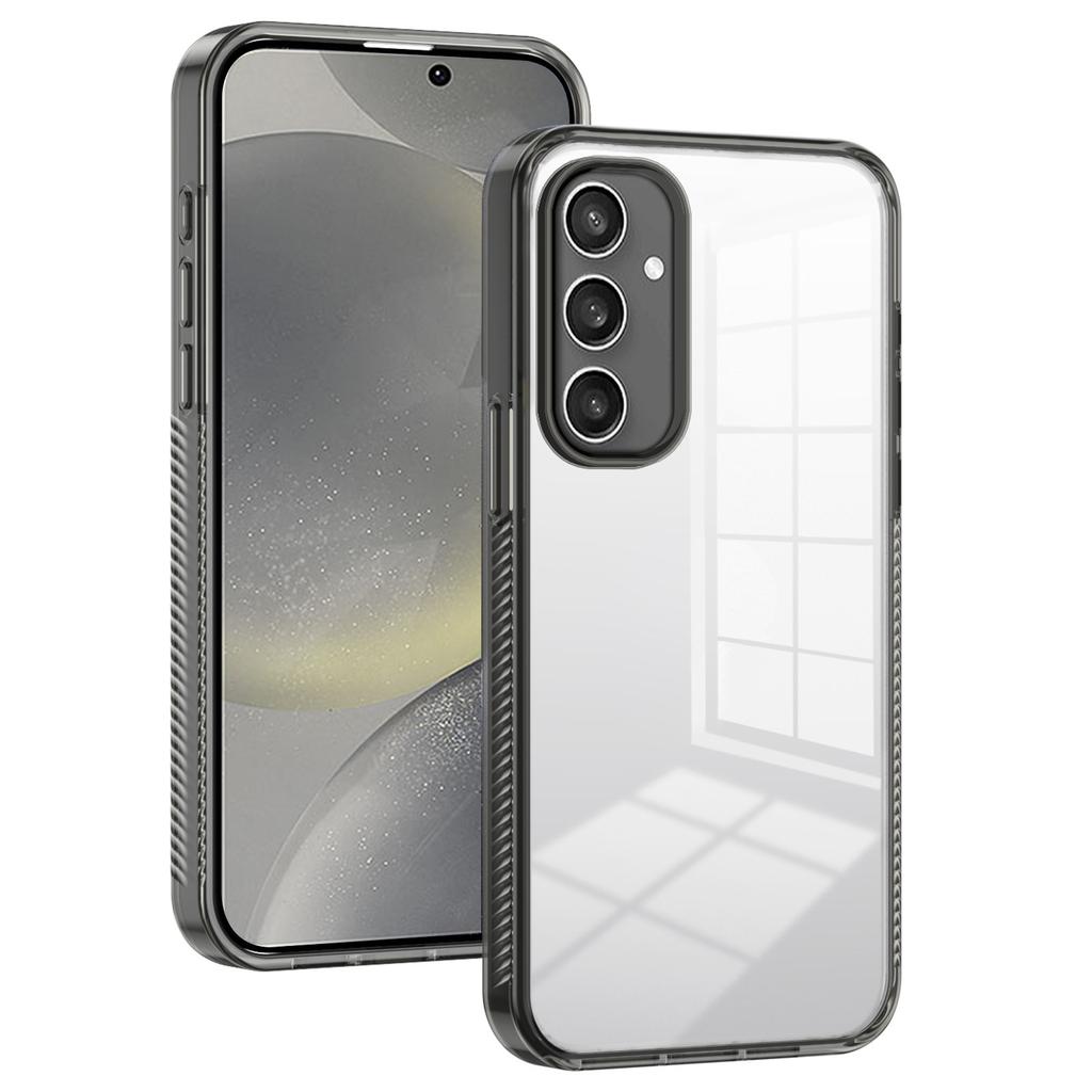 For Samsung Galaxy S24 Clear Phone Case TPU PC Anti-Slip Drop-Proof Back Cover