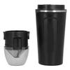 510ML Thermal Coffee Cup Stainless Steel Portable Insulated Coffee Cup Drip Pot for Outdoor Travel