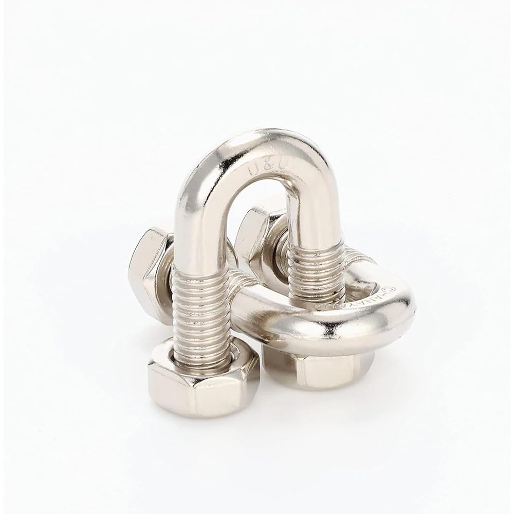 Hanayama Cast U&U Puzzle Level 4 Brain Teaser Game Metal Toy