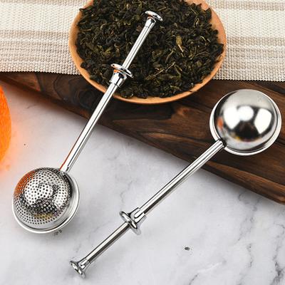 Stainless Steel Tea Ball Long Handle Fine Mesh Tea Infuser Filter Strainer