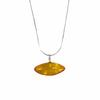 A Necklace In a Modern Form - Baltic Amber Necklace