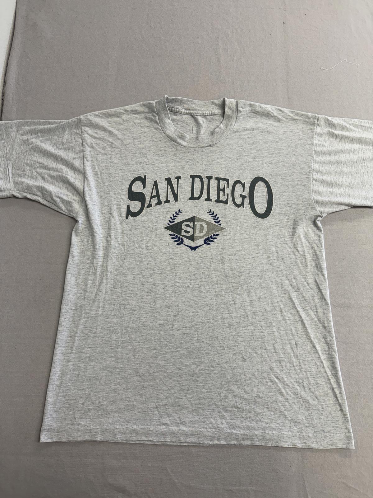 Vintage San Diego Tourist T-shirt 80s SD California Tee -L L