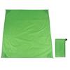 Outdoor Pocket Blanket Picnic Mat Waterproof Oxford Cloth Beach Blanket Sandproof MatGreen