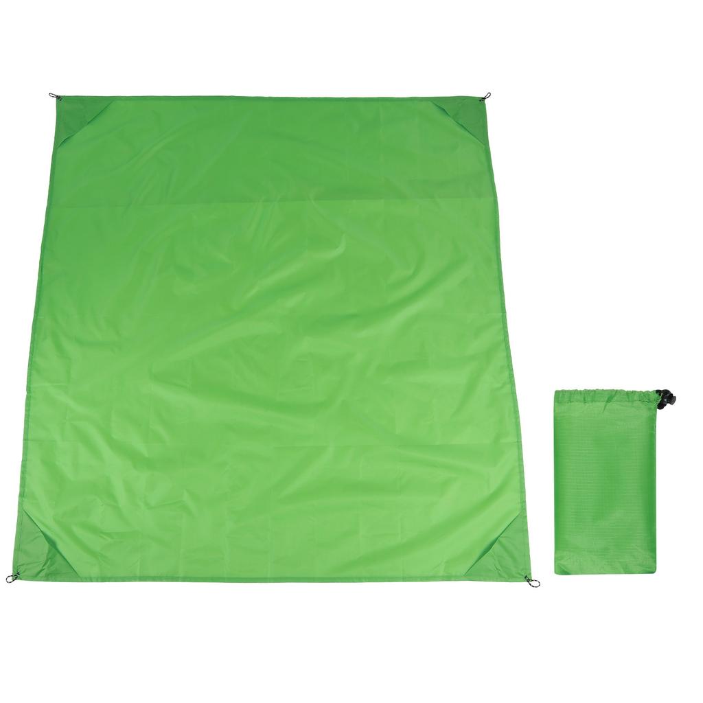 Outdoor Pocket Blanket Picnic Mat Waterproof Oxford Cloth Beach Blanket Sandproof MatGreen