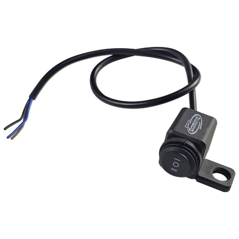 3-Way Motorcycle Handlebar Switch ON/OFF Indicator Moto Light Controller Scooter Handlebar Refit Light Indicator Switch
