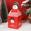20Pcs Christmas Candy Gift Box Chocolate Cookie Apple Packing Boxes Santa Claus Bags Christmas Decorations for Home New Year 2025