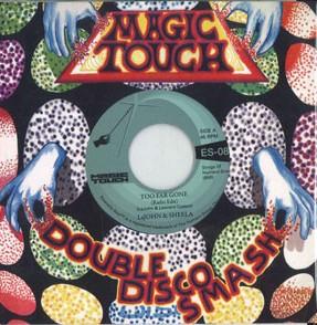

7inch Record LAJOHN & SHEELA - Too Far Gone :blue Vinyl ES088BLUEVINYL Magic Touch Rec 2023 US Soul/Funk