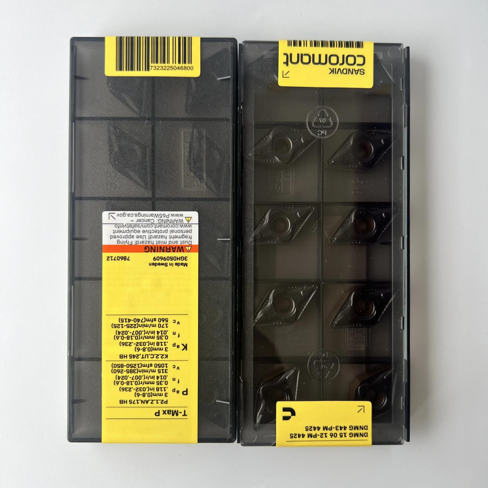 

SANDVIK / DNMG150612-PM 4425 / Industrial indexable Carbide Inserts 10 Pcs