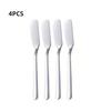 4Pcs Stainless Steel Butter Knife Cheese Spreader Multiuse Butter Shovel Bread Spreader Kitchen Tableware