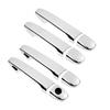 Chrome Side Smart Key Door Handle Covers Trims For 2013-2018 Toyota Avalon Sedan