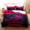 Pop Music Bedding Set 3Pcs The Chromatica Ball Tour Exquisite Singer Print Stylish Home Decor For Gaga Collectors