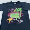 Vintage St. Martin St Maarten Shirt Mens Medium Palm Tree Starfish 90s Beach Tee