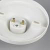 1PC Ceiling Lamp Holder Thickened Plastic E27 Lamp Holder Screw Lamp Port Plastic Compression-resistant Flat Lamp Holder Project