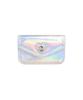 Lemasque Heart Lock Compact Business Card Holder Hologram