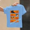 Dragon Tamer Summer Tshirt  Boys Sports Shirt  Girls Casual Top  Cartoon Print  Childrens Pure Cotton Short Sleeve Shirt