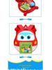 Super Wings Cartoon Animal Backpack for Kids - Cute Kindergarten Double Shoulder Bag for Boys & Girls