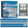 Clean And Clear Dishwasher Tablets 12PCS Dishwasher Cleaner Tablets Removal Of Odors Cleaner Clean Dish Washer Tablets Deep