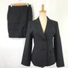 LES MUES Femme Summer Mini Skirt Suit Set Women’s LL Black Subtle Stripe Jacket(USED)