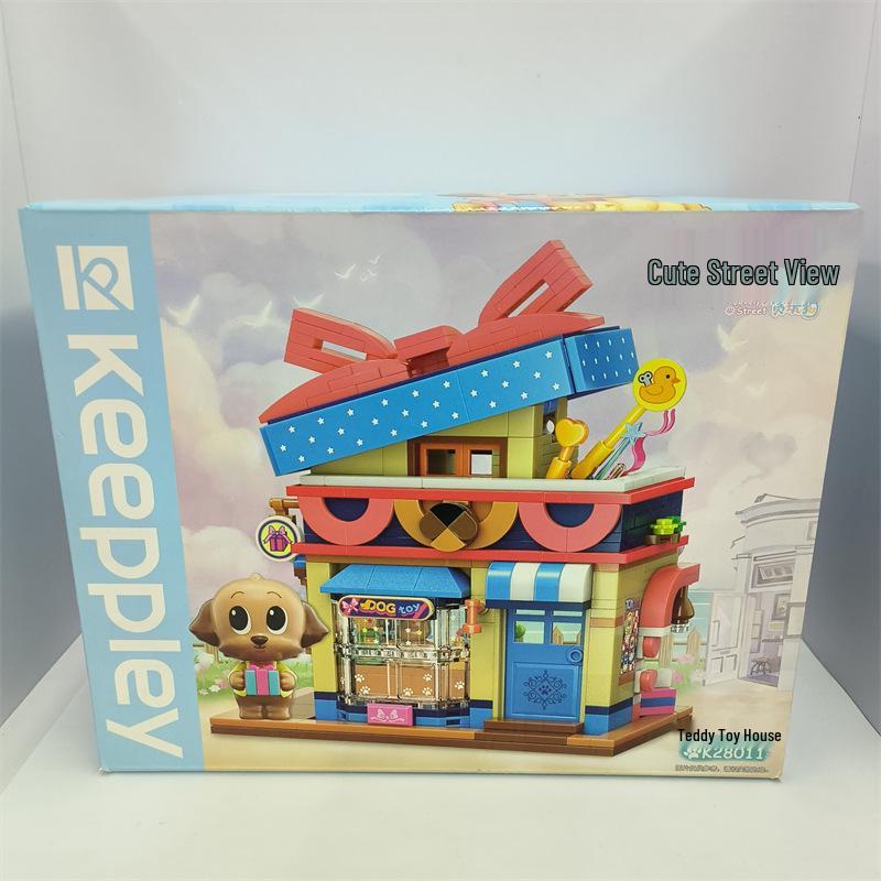 Keeppley Fun Street View Building Blocks: Cute & Educational Toy Series C0101-K28019, Multiple Styles Available