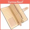 Versatile Women's Long Trifold Wallet Clutch With Tassel And Multiple Card Slots