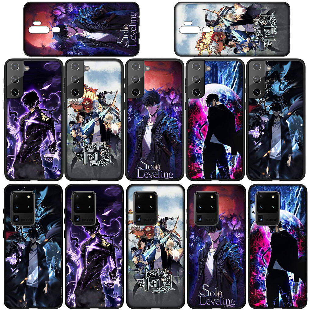 for Motorola Moto Edge 70 60 50 G54 G86 Samsung Galaxy S25 iPhone 17 16 15 Xiaomi Redmi Note 14 13 Pro Max Phone Case Anime Solo Leveling Arise Cover